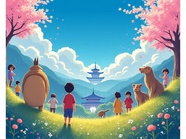 アニメ映画のポスターアート